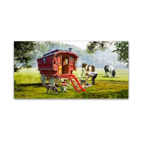 The Macneil Studio 'Gypsy Caravan' Canvas Art,24x47